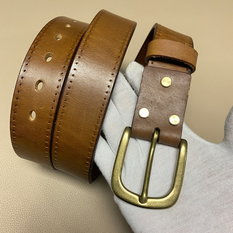 Thắt Lưng Da Bò nguyên miếng mạnh mẻ