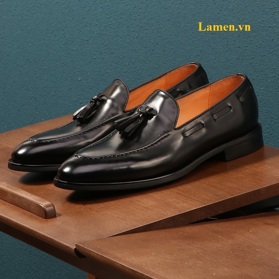 Giày Tây Nam Công Sở Loafer Tassel 2026