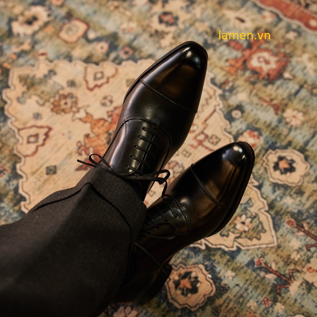 Giày tây nam Oxford Captoe STO-029