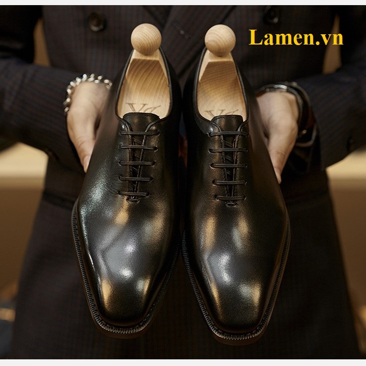 Giày tây nam Oxford Wholecut STO-037